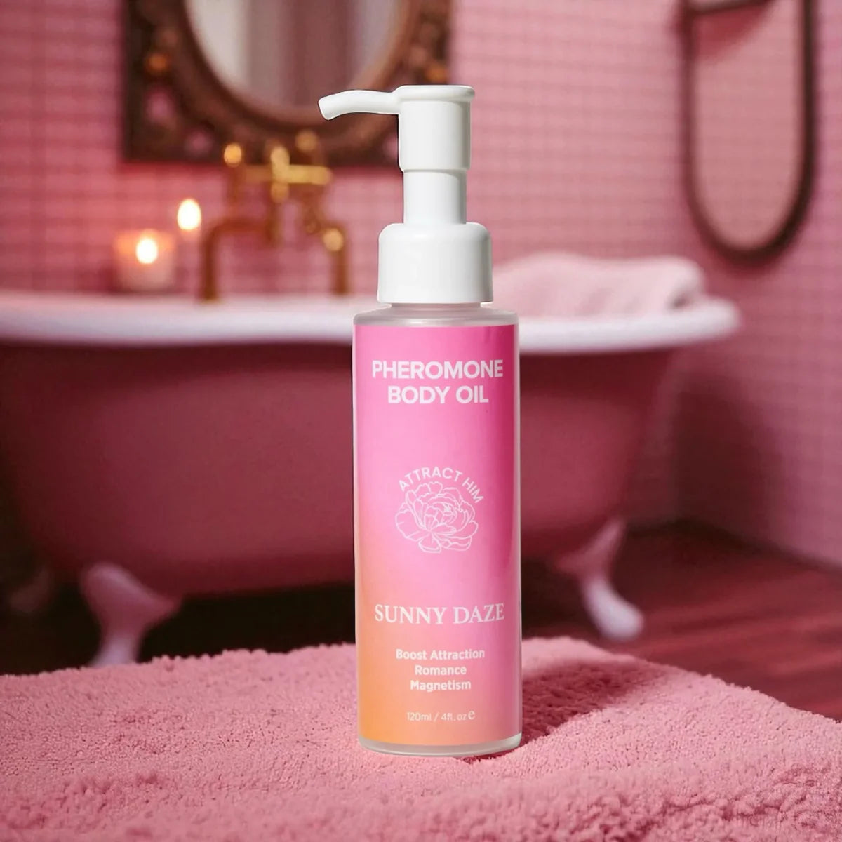 Pheromone Dry body oil(body dew)